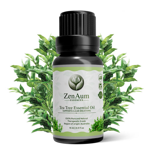 Tea Tree Essential Oil – 100% Pure | Clear Skin | Detox Pores | Daily Blemish Control