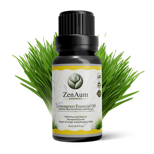 Lemongrass Essential Oil – 100% Pure | Refresh Air | Clear Mind | Reset Energy