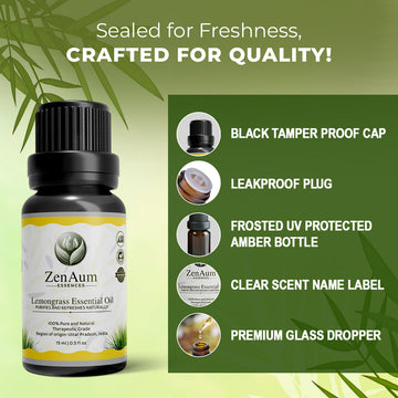 Clarity & Cleanse Ritual Set | Clear space | Clear your skin | Lemongrass Essential Oil & Tea Tree Essential Oil