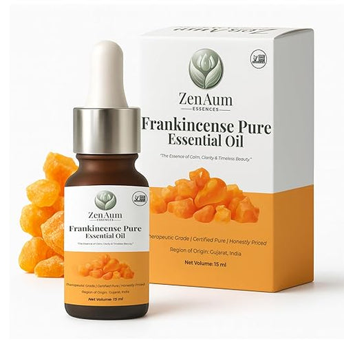 100% Natural Frankincense/Loban Therapeutic Grade Essential Oil| 15ml | Stress Relief, Skin Rejuvenation & Aromatherapy | GMP, ISO & IFRA Certified