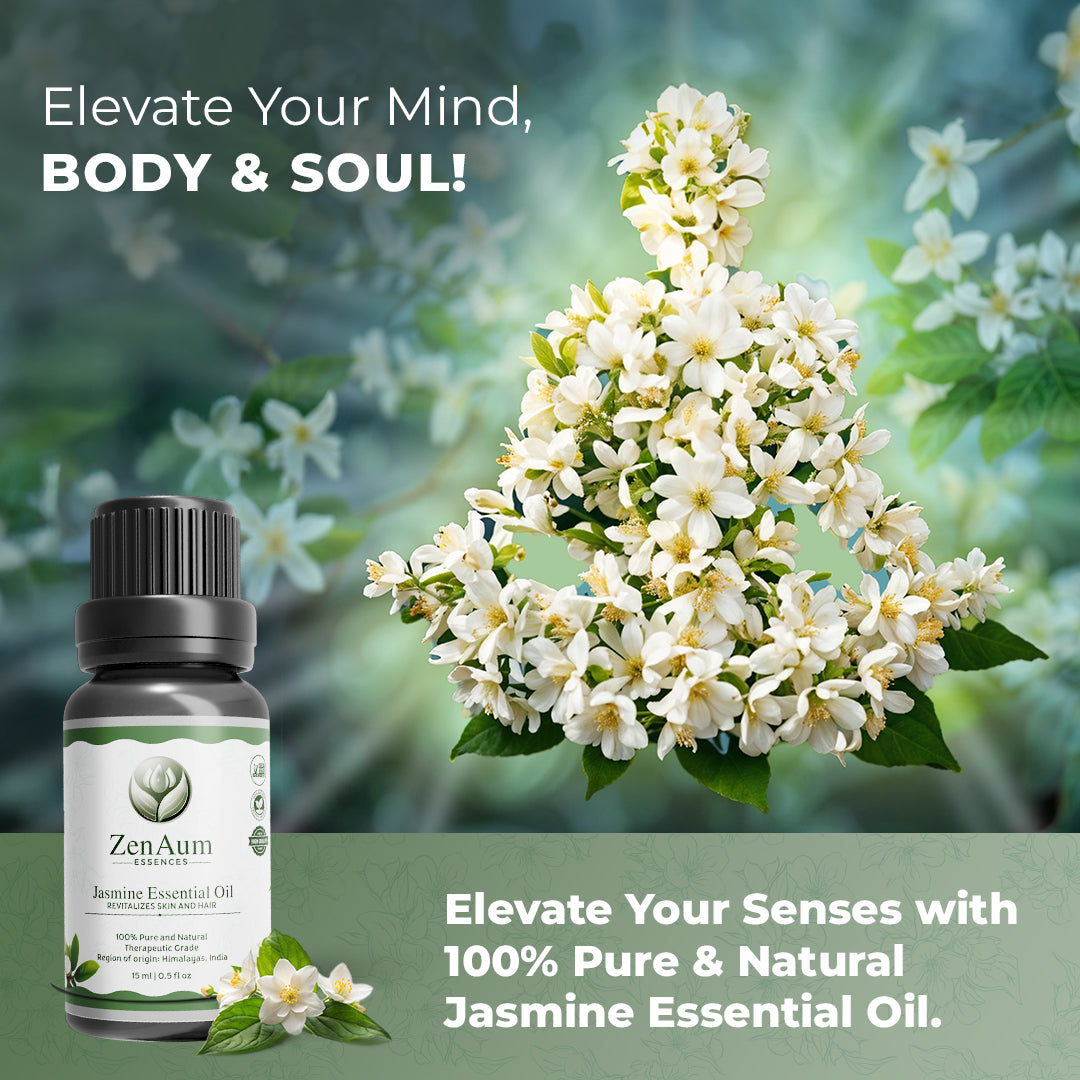 Calm & Glow Ritual Set | Sleep deeper| Stress less | Revive your glow | Lavender Essential Oil & Jasmine Essential Oil